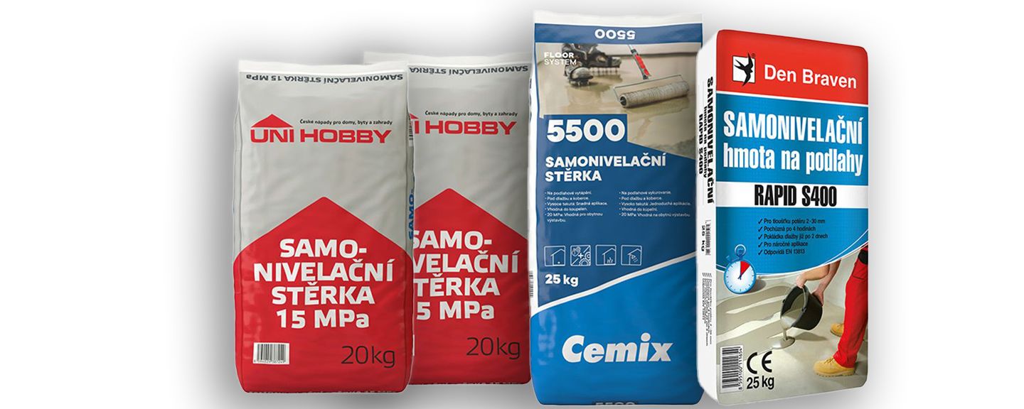 Obrázek produktu Samonivelační stěrky