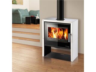 Obrázek 1 produktu Kamna kachlová HAAS+SOHN Jonsbo, kachle slonová kost/černá, 8,2kW