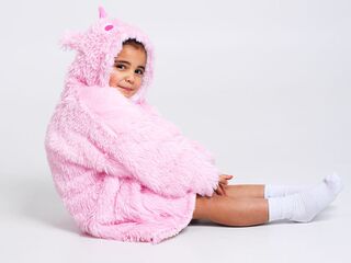 Obrázek 1 produktu Deka hřejivá mikinová s kapucí Jednorožec Cozy Noxxiez CH305, děti 3-6 let