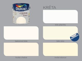 Obrázek 1 produktu Dulux CoW Lasturově bílá 2,5 L
