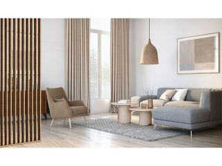 Obrázek 2 produktu Stěna lamelová dub světlý, 65x580x2750mm, montážní příslušenství součastí balení