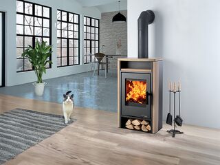 Obrázek 4 produktu Kamna krbová HAAS+SOHN Livorno II, kámen pískovec/antracit, 6,3kW