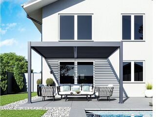 Obrázek 7 produktu Pergola bioklimatická INTRO DUO 4 x 4 m, hliník - do stěny