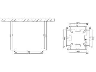 Obrázek 8 produktu Pergola bioklimatická INTRO DUO 4 x 4 m, hliník - do stěny
