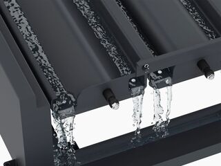 Obrázek 1 produktu Pergola bioklimatická INTRO DUO 6 x 4 m, hliník - do stěny