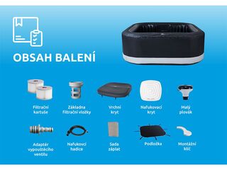 Obrázek 10 produktu Bazén vířivý MSPA Portland P-PO063