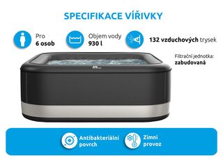 Obrázek 3 produktu Bazén vířivý MSPA Portland P-PO063