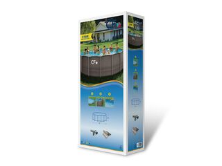 Obrázek 2 produktu Bazén CF FRAME ratan - 457 x 132 cm