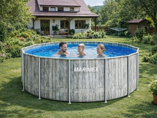 Obrázek 1 produktu Bazén Florida 3,05 x 0,91 m ŠEDÉ DŘEVO se skimmerem