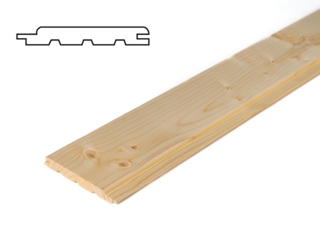 Obrázek 2 produktu Palubka obkladová Smrk Soft C, 14x121x2000mm, bal. 1,936 m2
