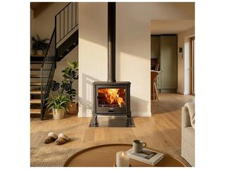 Obrázek 2 produktu Kamna litinová NORDFLAM Toria, s bočním přikládáním, černá, 11kW