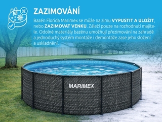 Obrázek 9 produktu Bazén Florida 3,66 x 1,22 m RATAN se skimmerem