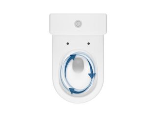 Obrázek 4 produktu WC kombi Remo s vírovým splachováním, sedátko Soft close, bílé