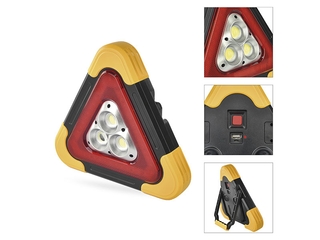 Obrázek 8 produktu Trojúhelník varovný nabíjecí, LED COB 350lm, 1800 mAh/3,7 V