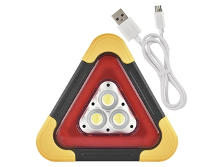 Obrázek 6 produktu Trojúhelník varovný nabíjecí, LED COB 350lm, 1800 mAh/3,7 V