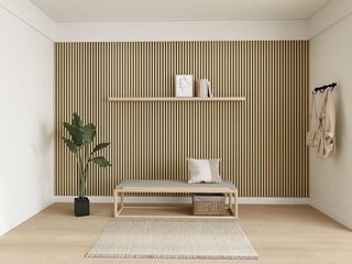 Obrázek 3 produktu Panel obkladový akustický dub klasik, 21x287x2600mm, bal.0,746m2