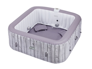 Obrázek 3 produktu Bazén vířivý MARIMEX AQUAMAR P6002 - laminované PVC šedé dřevo- čtverec pro 4-6 osob