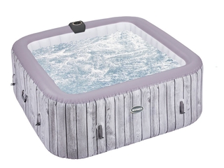 Obrázek 1 produktu Bazén vířivý MARIMEX AQUAMAR P6002 - laminované PVC šedé dřevo- čtverec pro 4-6 osob
