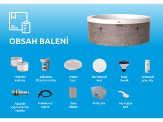 Obrázek 13 produktu Bazén vířivý MSPA COCOON-ECO F-CO066WE