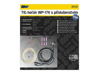 Obrázek 1 produktu Hořák TIG WP-17V - 3M, pro SV125-O