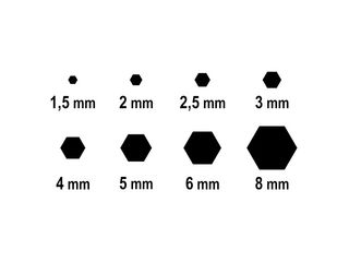 Obrázek 4 produktu Imbus sada 8ks 1,5-8mm
