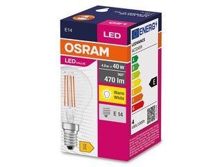 Obrázek 1 produktu Zdroj sv.LED E14/4W/827 VALUE FILAMENT