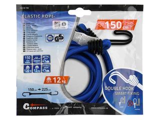 Obrázek 4 produktu Upínač pružný DOUBLE HOOK 10mm/150cm TÜV/GS