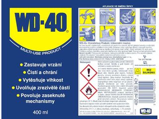 Obrázek 1 produktu Mazivo univerzální mazivo 400ml WD-40