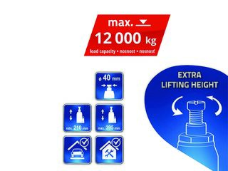 Obrázek 4 produktu Hever hydraulický 12 t TÜV, GS