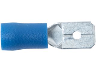 Obrázek 1 produktu Sada plochých konektorů 6,3mm 15ks,modré
