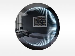 Obrázek 1 produktu Zrcadlo Venezia kolo pr.61,6 cm, s LED osvětlením 3D efekt