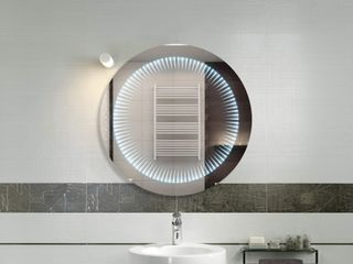 Obrázek 3 produktu Zrcadlo Venezia kolo pr.61,6 cm, s LED osvětlením 3D efekt