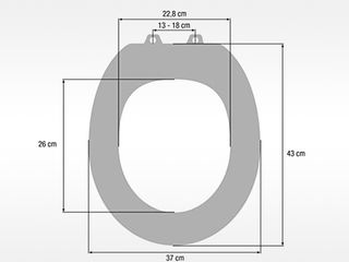 Obrázek 4 produktu Sedátko WC Modena MDF manhattan