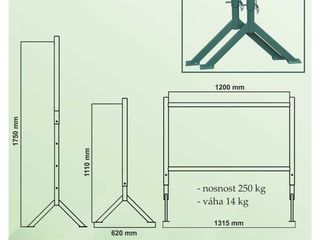 Obrázek 1 produktu Koza lešenářská skládací 1200mm