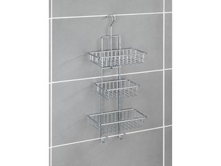 Obrázek 2 produktu Polička do sprchy Caddy závěsná, 3 patra, drátěná, chrom