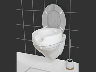 Obrázek 1 produktu Sedátko WC zvýšené Secura 43x40x14 cm, bílé