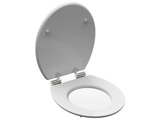 Obrázek 1 produktu WC sedátko modré dřevěné, výsoký lesk, MDF, soft-close