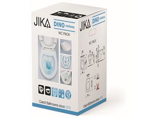 Obrázek 2 produktu WC závěsné Dino pack Rimless + sedátko Zeta Slowclose