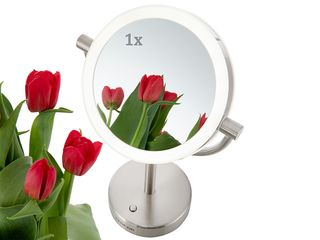Obrázek 5 produktu Zrcátko kosmetické Sencor pr. 18 cm, podsvícení LED, nerez