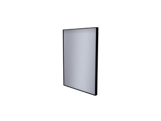 Obrázek 1 produktu Zrcadlo Star Black 60 x 80 cm, s hliníkovým rámem, černá