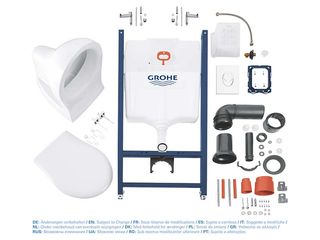 Obrázek 2 produktu Modul Grohe Solido Compact, set 4 v 1, včetně wc a sedátka