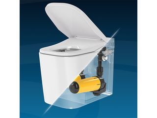 Obrázek 6 produktu WC stojící SAT OptimFlush - s integ. splachovací armaturou, sedátko softclose, z