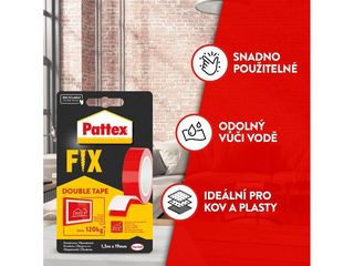 Obrázek 1 produktu Pattex páska Power fix 1,5 m x 19 mm
