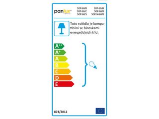 Obrázek 1 produktu Svítidlo venkovní ovál 60W plast hnědá