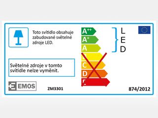 Obrázek 2 produktu Sv.přisazené LED CORI KR IP44/12W/WW