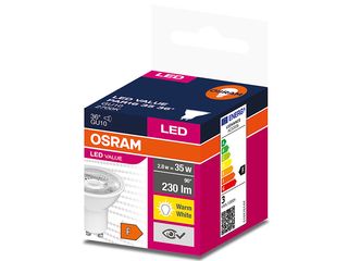 Obrázek 1 produktu Zdroj sv. LED VALUE PAR16 35 36 3,2W/827 GU10