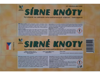 Obrázek 1 produktu Knoty sirné 400g, 18x4cm, 80ks