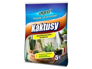 Obrázek 1 produktu Substrát pro kaktusy 5l, Agro