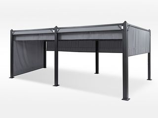Obrázek 1 produktu Pavilon se střechou Blumfeldt, Pantheon Cortina 3 x 6 m, černá