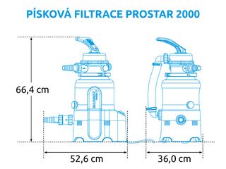 Obrázek 2 produktu Filtrace písková ProStar 2000
